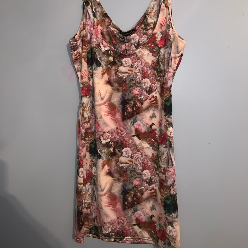 PLT Renaissance mini dress